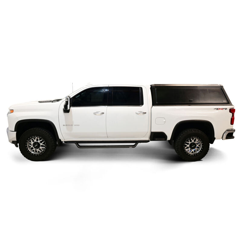 Westin 19-25 Chevrolet/GMC Silverado/Sierra 1500 CC Outlaw Drop Running Boards - Tex. Blk - View 7 | Dirty Garage