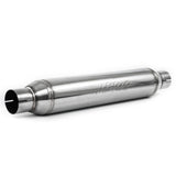 Universal 2.5" Resonator 22" Body 26" Overall T304 - View 2 | Dirty Garage