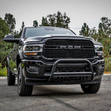 2019-2024 Ram HD E-Series Black Bull Bar - View 5 | Dirty Garage