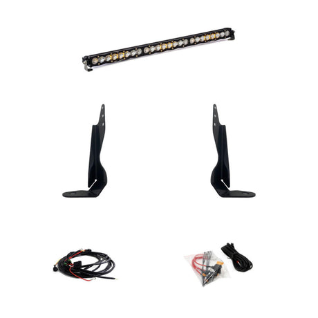 2020-2024 GM HD 30" Grille LED Light Bar Kit S8 Driving Combo | Dirty Garage