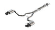 Borla 2024 Ford Mustang GT 5.0L V8 w/ Active Exhaust ATAK Cat-Back Exhaust System - Black Chrome | Dirty Garage
