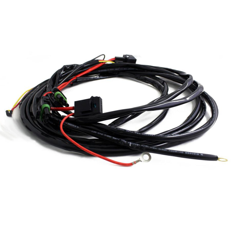 Universal Pro/Sport 3 Pin 150 Watt Hi-Beam Harness 2 Light Max | Dirty Garage
