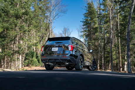 2020-2021 Explorer 3.0L Ecoboost 2.5" Dual Rear Exit w Quad Tips - View 4 | Dirty Garage