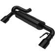 2021-2025 Bronco Street Series Axle Back Exhaust Dual Split Rear Black Tips | Dirty Garage