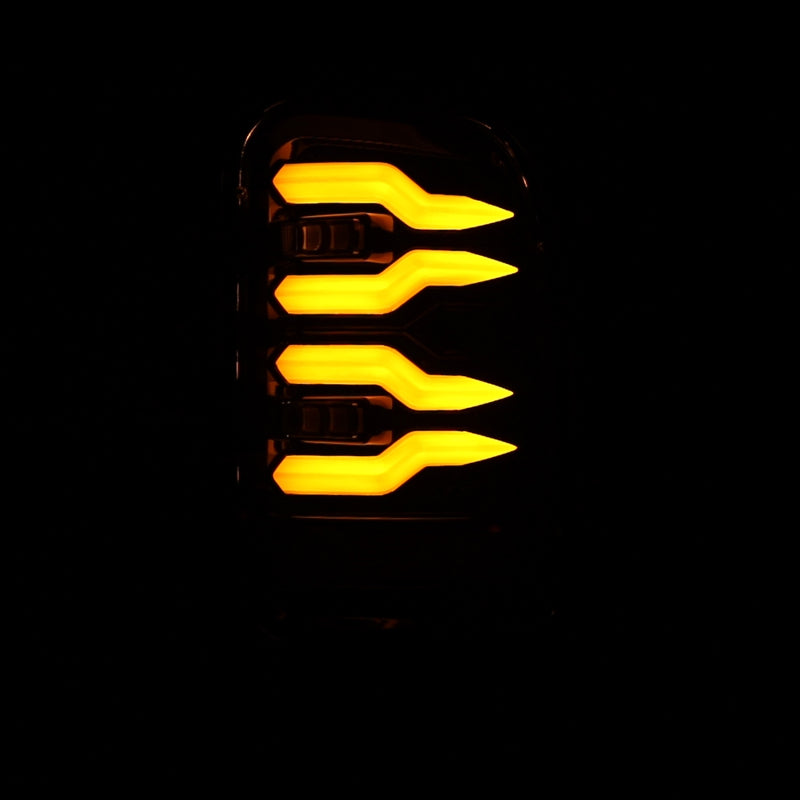 1994-2001 Ram 1500 HD Luxx-Series Black LED Tail Lights - View 7 | Dirty Garage
