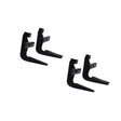 2004-2007 Tundra D-Cab Black Running Board Mount Kit | Dirty Garage