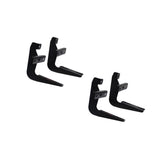 2004-2007 Tundra D-Cab Black Running Board Mount Kit | Dirty Garage