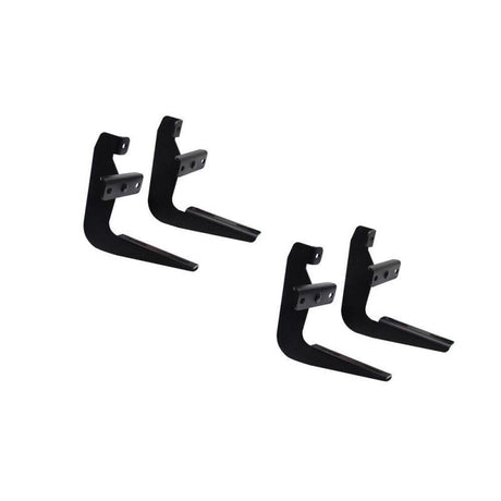 2004-2007 Tundra D-Cab Black Running Board Mount Kit | Dirty Garage