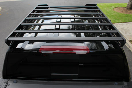 Go Rhino 19-23 Chevrolet/GMC Silverado/Sierra 1500 CC Ceros Low Profile Roof Rack - Tex. Blk - View 11 | Dirty Garage