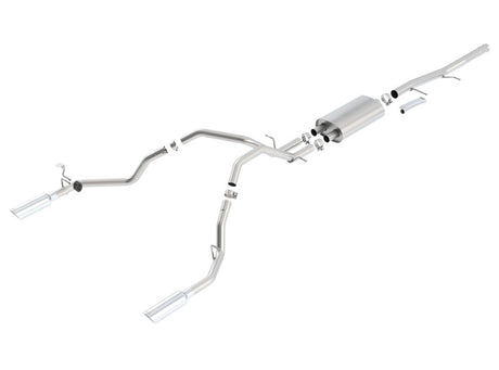 Borla 09-11 Chevrolet Silverado / 09-11 GMC Sierra S-Type SS Catback Exhaust - View 2 | Dirty Garage