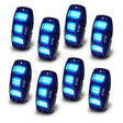 Universal Underbody RGBW Wheel Well Rock Light Kit 8 PCS ColorSHIFT | Dirty Garage