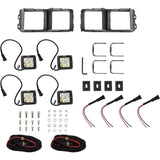 Universal Textured Black Light Kit for Outlaw Front Bumpers - View 2 | Dirty Garage