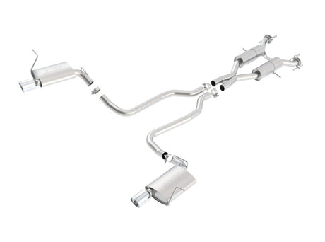 Borla 11-16 Jeep Grand Cherokee Limited/Laredo 5.7L 8cyl 4WD/RWD SS Catback Exhaust - View 6 | Dirty Garage