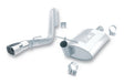 Borla 91-95 Jeep Wrangler YJ 4.0L 6cyl 4WD 2Dr SS Single Right Rear Exit Cat-Back Exhaust | Dirty Garage