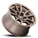 Universal Vector 5 17x8.5 5x150 25mm Offset 5.75" BS 110.1mm Bore Bronze Wheel - View 3 | Dirty Garage