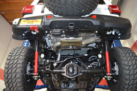 2018-2020 Wrangler High Tuck Axle Back Exhaust - View 3 | Dirty Garage