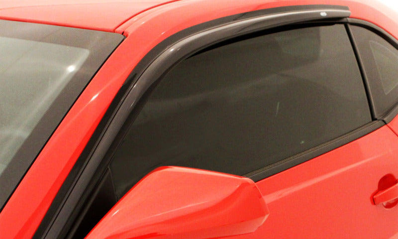 2012-2015 Civic Coupe Ventvisor Outside Mount Window Deflectors Smoke | Dirty Garage
