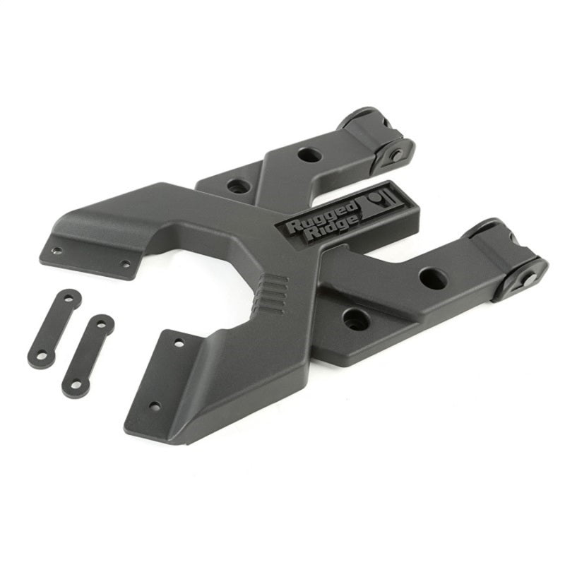 Rugged Ridge Spartacus HD Tire Carrier Hinge Casting 07-18 Jeep Wrangler JK - View 6 | Dirty Garage