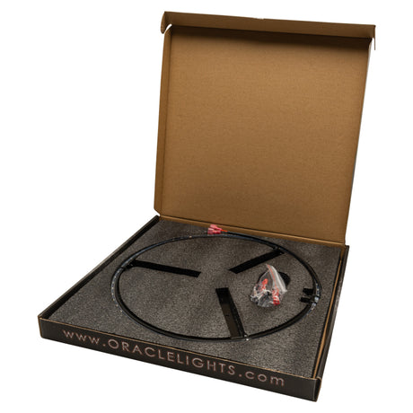 Universal LED Illuminated Wheel Ring 3rd Brake Light Red - View 7 | Dirty Garage