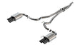 Borla 2024 Ford Mustang Ecoboost 2.3L ATAK Catback Exhaust Black Chrome w/ Quad Tip - Non-Active | Dirty Garage