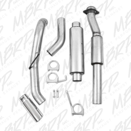 2011-2013 F-150 SVT Raptor 6.2L 3.5" Cat Back Single Exit Alum Exhaust System - View 3 | Dirty Garage