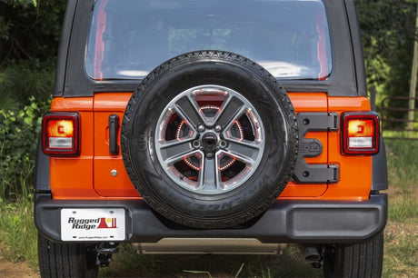Rugged Ridge Spartacus HD Tire Carrier Hinge Casting 18-20 Jeep Wrangler JL - View 5 | Dirty Garage