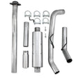 Universal F150 V6 Ecoboost 3" Aluminized Cat Back Single Side | Dirty Garage