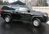 2003-2009 4Runner 4-Door SRW 2" Black Wheel to Wheel Nerf Steps - View 2 | Dirty Garage