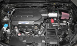 2013-2014 Accord 3.5L V6 69 Series Typhoon Air Intake System - Silver Cold Air Intake Kit - View 5 | Dirty Garage