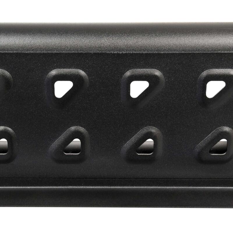 2019-2026 GM 1500/HD Crew Cab Outlaw Series Black Nerf Step Bars - View 7 | Dirty Garage