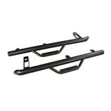 Rugged Ridge Spartan Nerf Bar Textured Black 97-06 Jeep Wrangler TJ - View 2 | Dirty Garage
