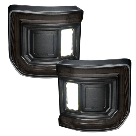 2020-2025 Gladiator JT Flush Mount LED Tail Lights Tinted Lens - View 18 | Dirty Garage