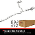 2006-2009 Subaru Legacy 2.5L BRExhaust Series Kit | Dirty Garage