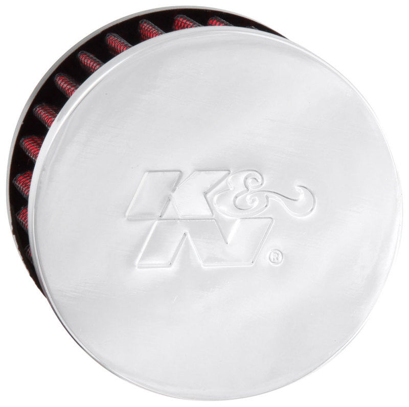 Universal .5in Flange ID x 3in OD x 3.25in H Rubber Base Crankcase Vent Filter - View 6 | Dirty Garage