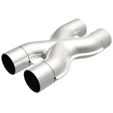Universal 2.5" x 12" Stainless Steel Tru-X Performance Pipe | Dirty Garage