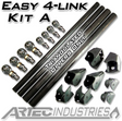 Artec Industries Easy 4 Link - Kit A - Tube - All 1 1/4 In Krawler Joints | Dirty Garage