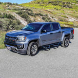 Westin 15-22 Chevrolet Colorado / GMC Canyon Crew Cab Outlaw Nerf Step Bars - Textured Black - View 4 | Dirty Garage