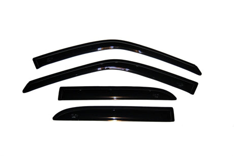 1999-2004 Tracker 4 Door Ventvisor Outside Mount Window Deflectors 4-Piece Smoke | Dirty Garage