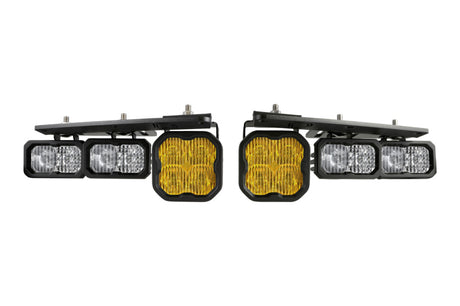 2021-2025 Bronco Stage Series Pro Yellow  Fog Pocket Kit | Dirty Garage