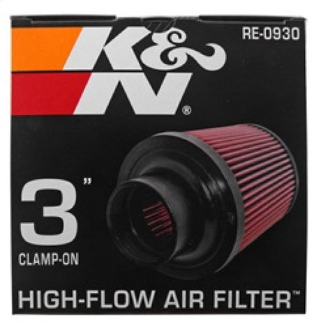 Universal Rubber Filter - Round Tapered 6in Base OD x 3in Flange ID x 6in H - View 12 | Dirty Garage