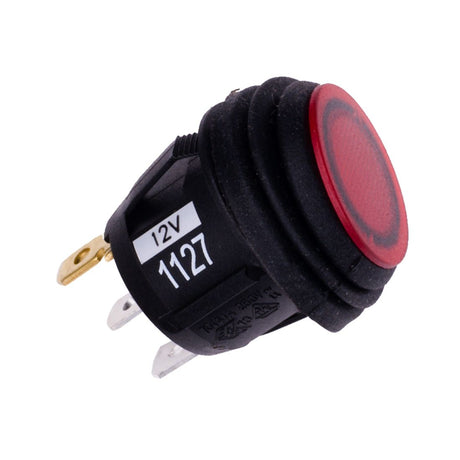Universal 2 Position Rocker Switch Red | Dirty Garage