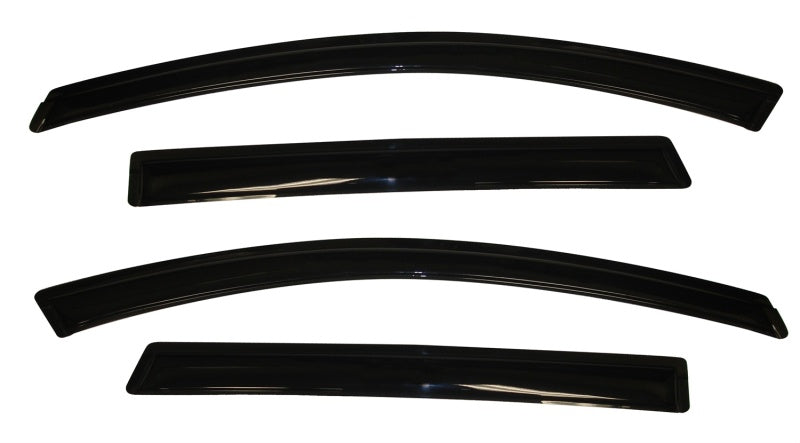 2007-2015 CX-9 Ventvisor Outside Mount Window Deflectors Smoke 4-Piece - View 5 | Dirty Garage