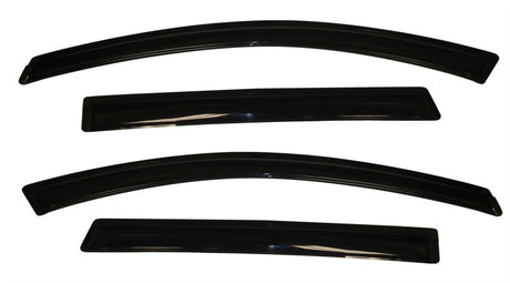 2007-2015 CX-9 Ventvisor Outside Mount Window Deflectors Smoke 4-Piece - View 5 | Dirty Garage