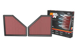 2020-2022 M3 L6 3.0L F/I Replacement Air Filter - View 3 | Dirty Garage