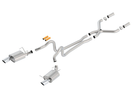Borla 13-14 Mustang GT/Boss 302 5.0L V8 RWD Single Split Rear Exit ATAK Catback Exhaust | Dirty Garage