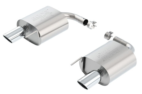 Borla 15-16 Ford Mustang 2.3L AT/MT Rear Section ATAK Exhaust - View 2 | Dirty Garage