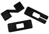 2021+ Bronco Grille Lettering Overlay Kit - Black - View 7 | Dirty Garage