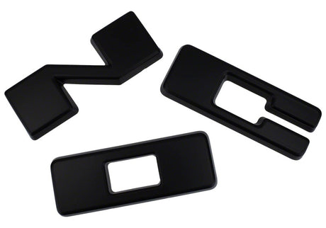 2021+ Bronco Grille Lettering Overlay Kit - Black - View 7 | Dirty Garage
