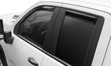 2019 GM 1500 Crew Cab Ventvisor In-Channel 4-Piece Smoke - View 4 | Dirty Garage