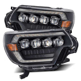 2012-2015 Tacoma Nova-Series LED Projector Black Headlights Active Light Sequential Signal DRL | Dirty Garage